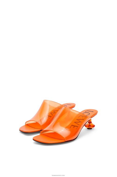 naranja transparente tobogán de juguete en material transparente Loewe R8J8Z693 mujer