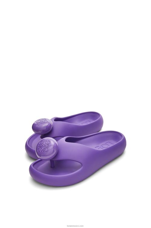 púrpura tobogán de espuma Loewe R8J8Z718 mujer