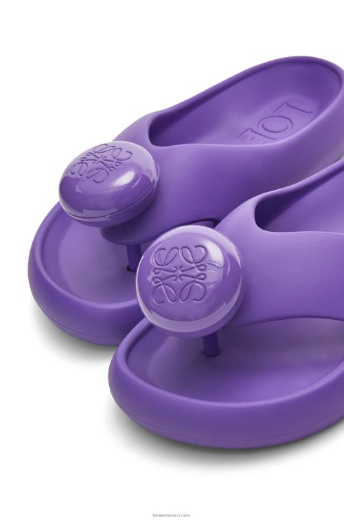 púrpura tobogán de espuma Loewe R8J8Z718 mujer
