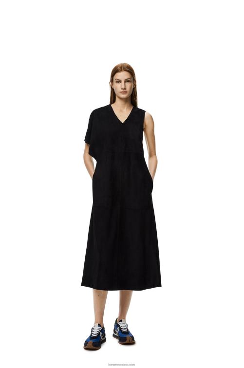 azul rey/azul marino runner flow de nailon y ante Loewe R8J8Z653 mujer