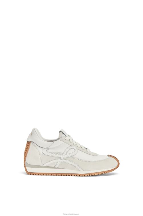 blanco runner flow de ante y nailon Loewe R8J8Z643 mujer