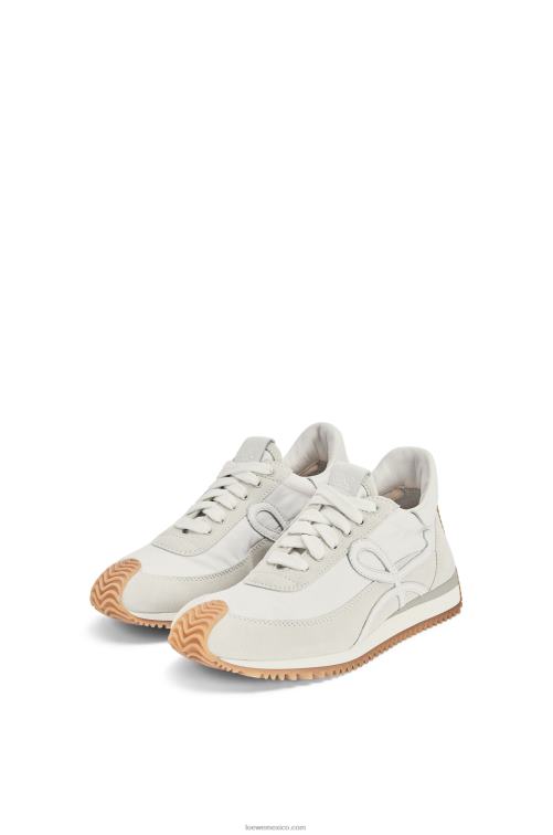 blanco runner flow de ante y nailon Loewe R8J8Z643 mujer