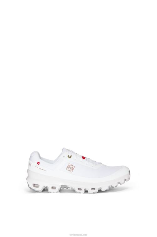 blanco zapatilla de running cloudventure de nailon Loewe R8J8Z638 mujer
