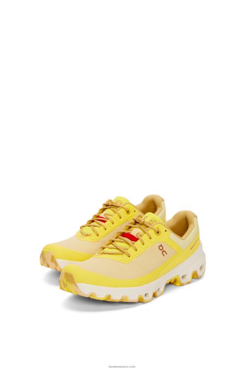 de color amarillo pálido zapatilla de running cloudventure de nailon Loewe R8J8Z634 mujer