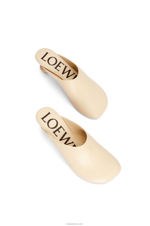 leche de avena mule de juguete en piel de cabra Loewe R8J8Z725 mujer
