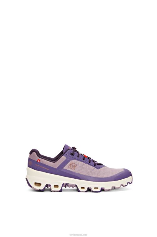 lila zapatilla de running cloudventure de nailon Loewe R8J8Z633 mujer