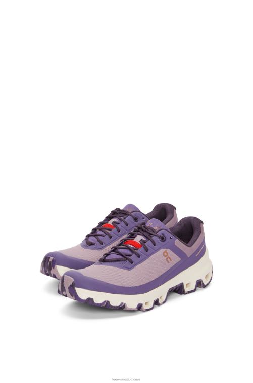 lila zapatilla de running cloudventure de nailon Loewe R8J8Z633 mujer