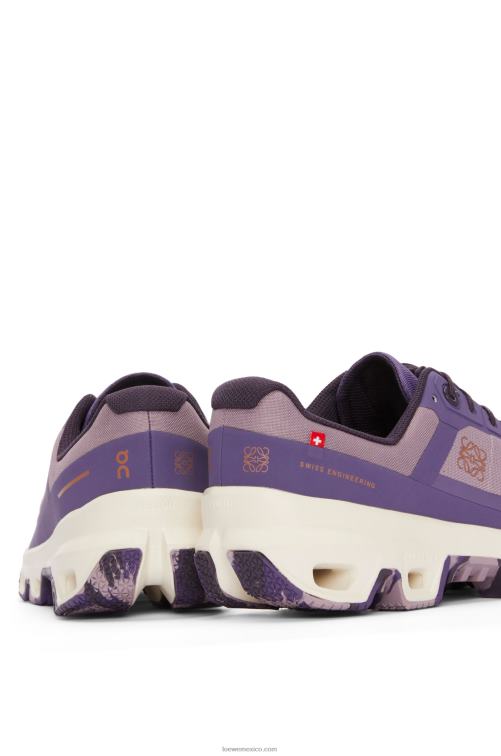 lila zapatilla de running cloudventure de nailon Loewe R8J8Z633 mujer