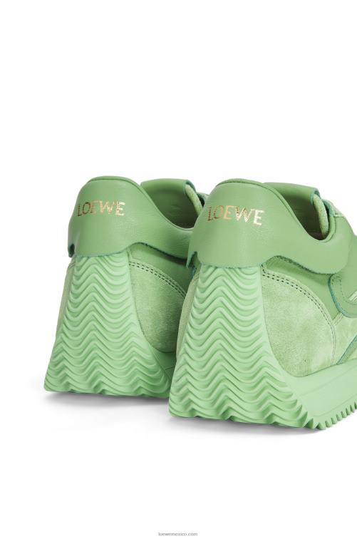 menta runner flow de piel de becerro Loewe R8J8Z650 mujer
