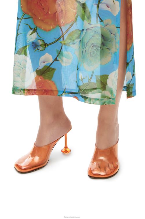 naranja transparente mula de juguete en material transparente Loewe R8J8Z766 mujer