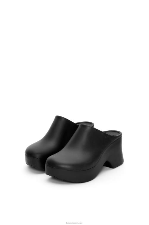 negro zueco terra foam de gomaespuma ligera Loewe R8J8Z744 mujer